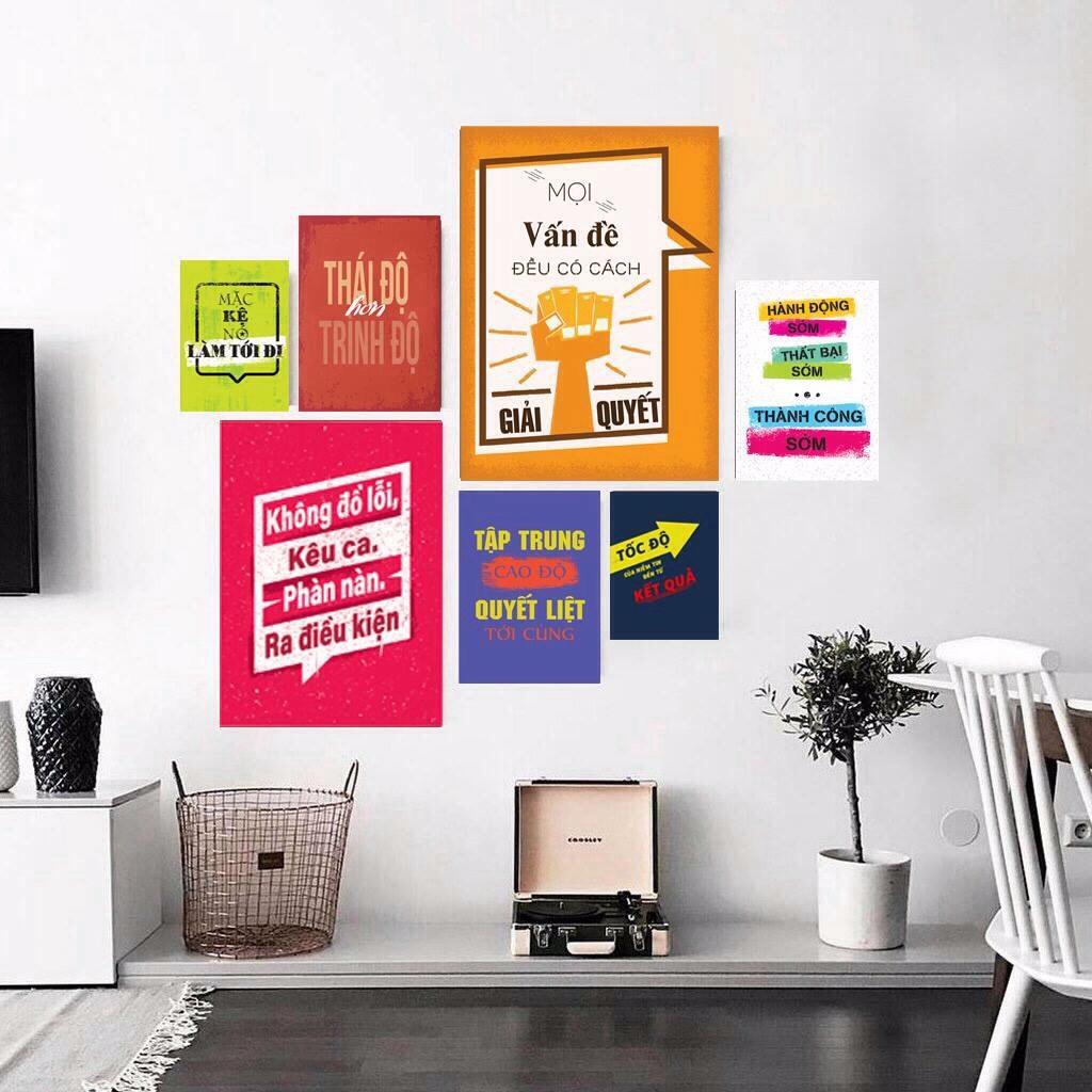 Tranh văn phòng combo 17